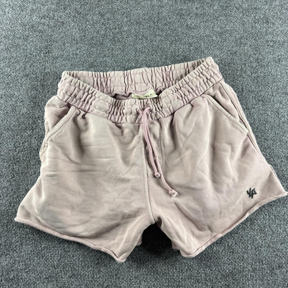 YoungLA Shorts Mens XL Pink Sweat French Terry Elastic Waist Gym Training